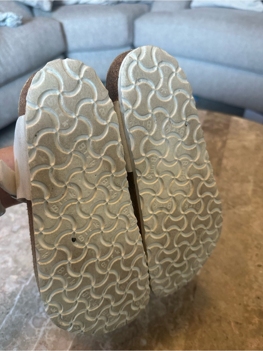 Birkenstock Gizeh Women’s White Sandals size 37 - Picture 7 of 9